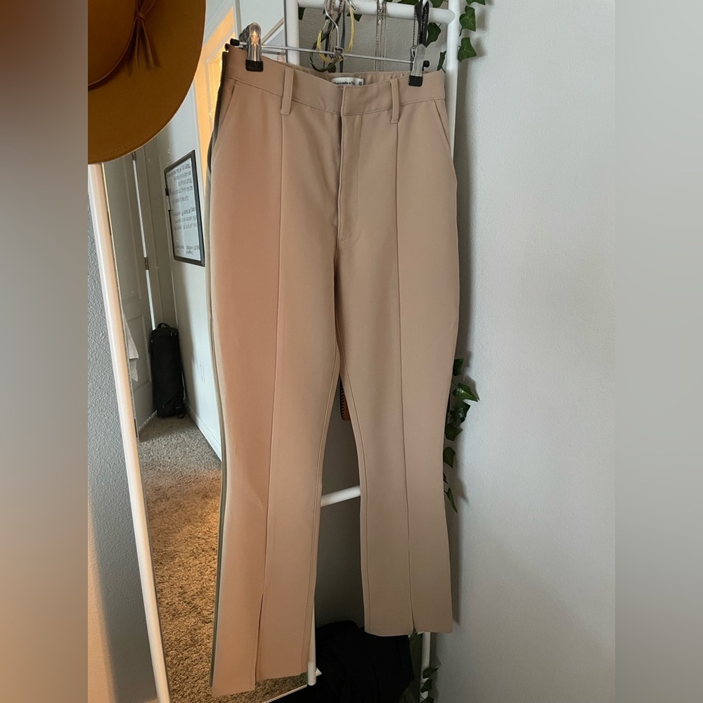 Abercrombie skinny ultra high rise trousers